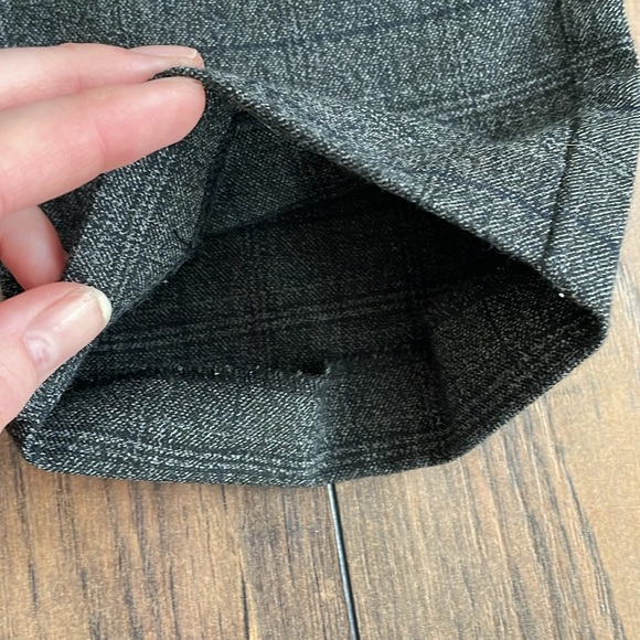 (2/$30) Casual Fridays Plaid Trousers - Picture 4 of 5
